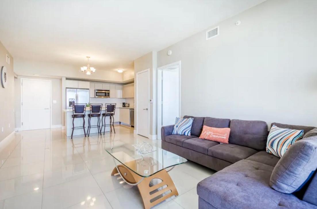 Stunning Penthouse Suite Waterfront 2Bd 2Ba Hallandale Beach Eksteriør bilde